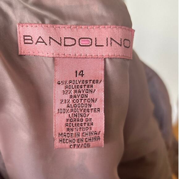 Vintage Bandolino Pink Floral Brocade Lace Up Corset - Picture 4 of 6